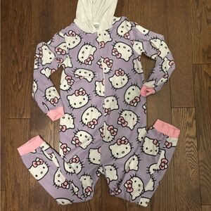Hello Kitty Purple and Pink Kids Pajamas